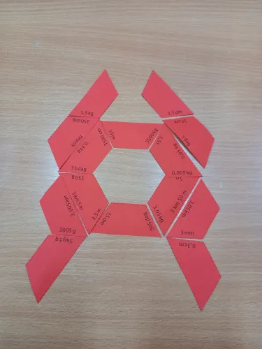 Zdjęcie ze szkolnych obchodów Dnia Matematyki