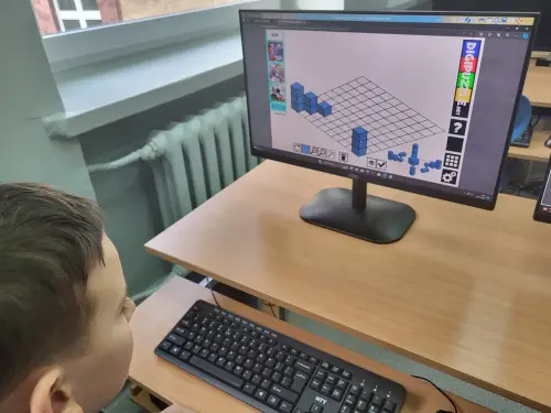 Zajęcia komputerowe w ramach zajęć świetlicowych
