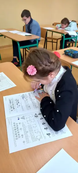 Zdjęcie z etapu szkolnego Kangura