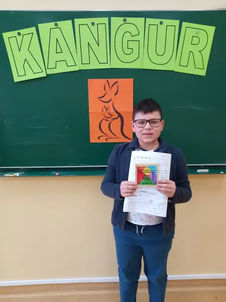 Zdjęcie z etapu szkolnego Kangura