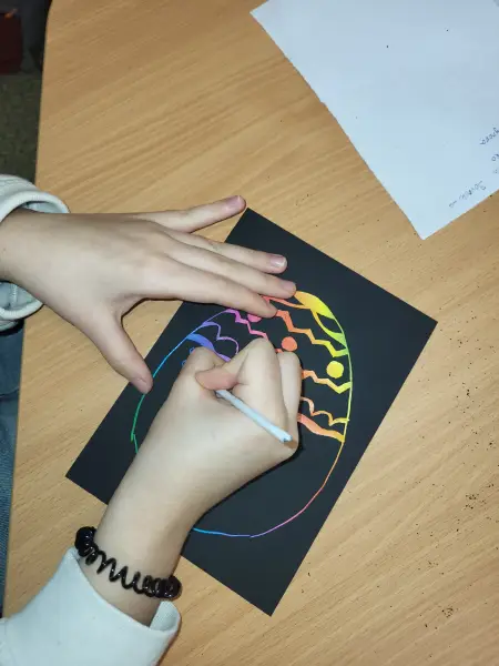 Zajęcia przedświąteczne w świetlicy