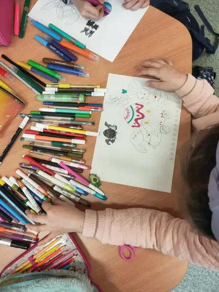 Zajęcia przedświąteczne w świetlicy