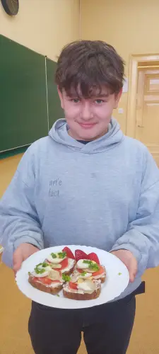 Zdjęcie ze zdrowego śniadania