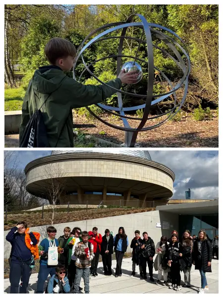 Zdjęcie z wyjścia do Planetarium